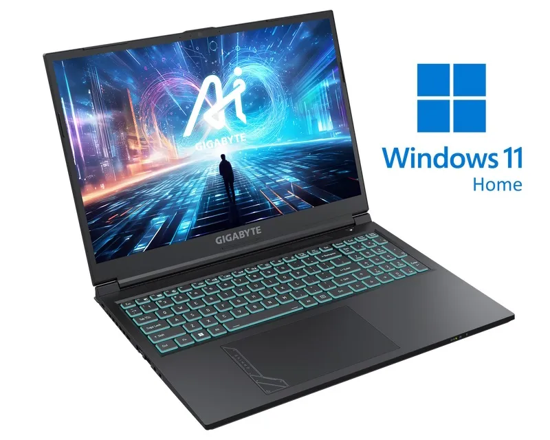 GIGABYTE G6 KF 16 inch FHD+ 165Hz i7-13620H 16GB 1TB SSD GeForce RTX 4060 8GB Backlit Win11Home gaming laptop
