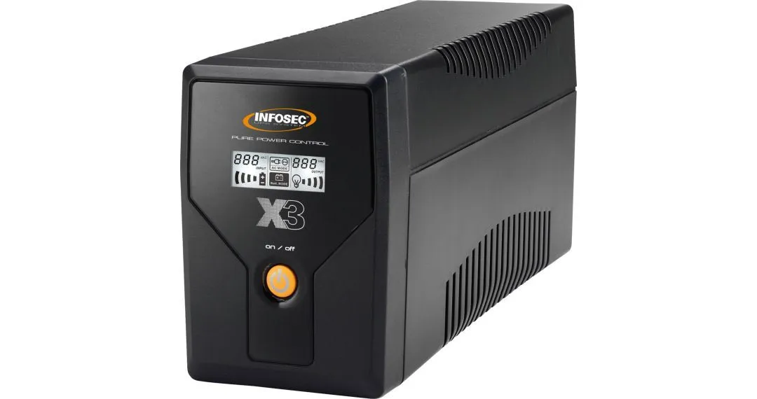 INFOSEC COMMUNICATION X3 EX 1000 LCD USB FR/SCHUKO