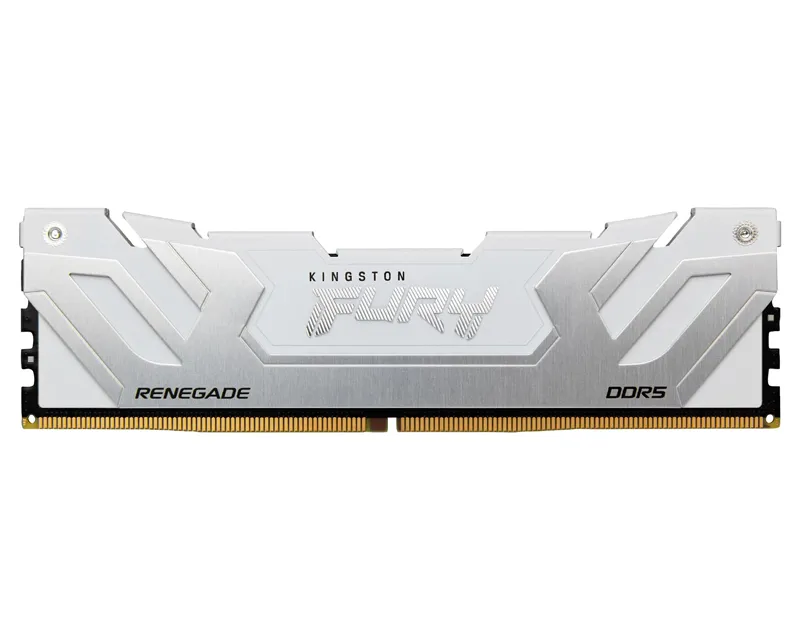 KINGSTON CUDIMM DDR5 24GB 8400MT/s KF584CU40RW-24 FURY Renegade White XMP