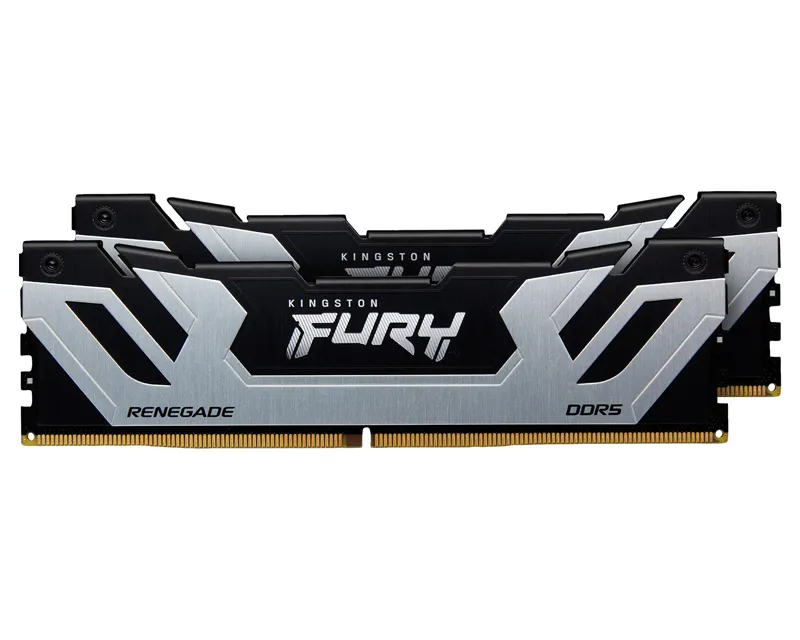 KINGSTON CUDIMM DDR5 48GB (2x24GB kit) 8400MT/s KF584CU40RSK2-48 FURY Renegade Silver XMP