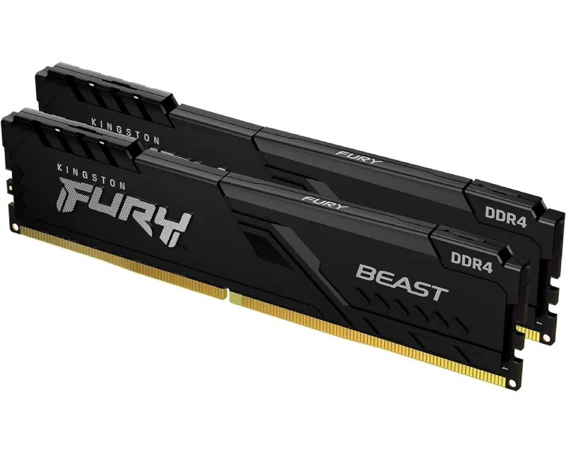 KINGSTON DIMM DDR4 16GB (2x8GB kit) 3600MT/s KF436C17BBK2/16 Fury Beast Black