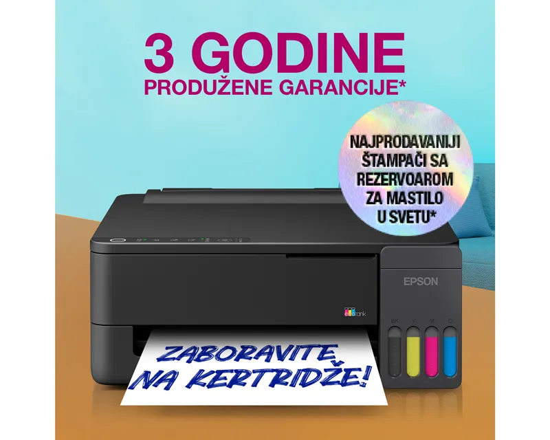 L1350 EcoTank ITS wireless (4 boje) inkjet štampač 