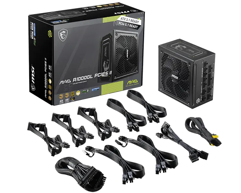 MAG A1000GL PCIE5 II 1000W napajanje 7Y 