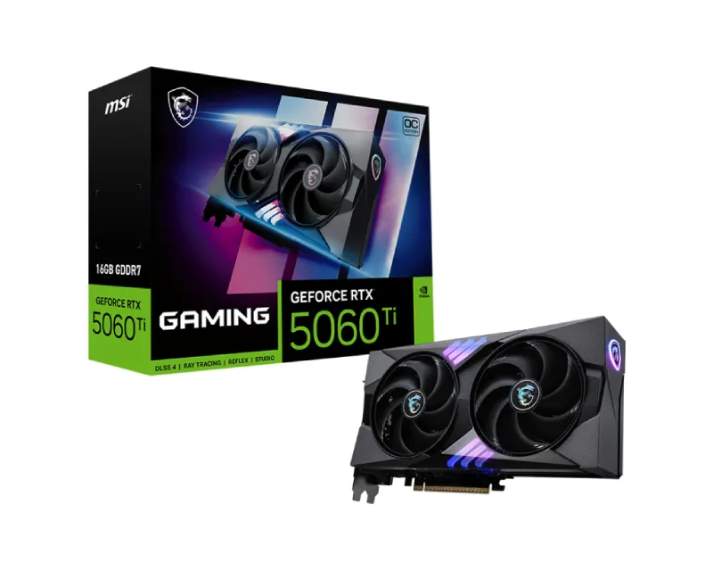 MSI GeForce RTX 5060 TI GAMING 16G 128bit RTX 5060 Ti 16G GAMING OC grafička karta