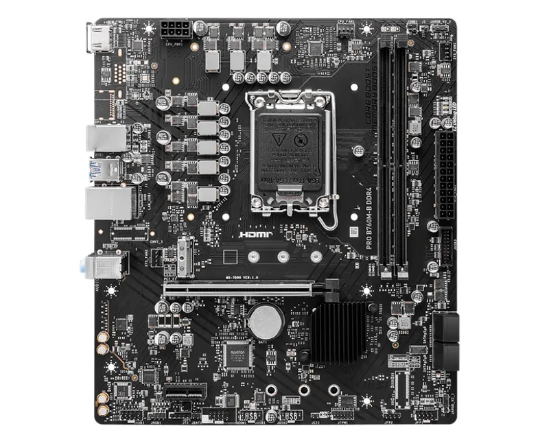 MSI PRO B760M-B DDR4 matična ploča