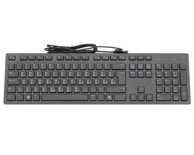 Multimedia KB216 USB SRB CYR tastatura crna 