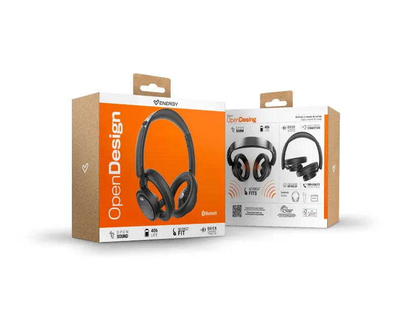 OpenDesign Headphones Black (M50061) 