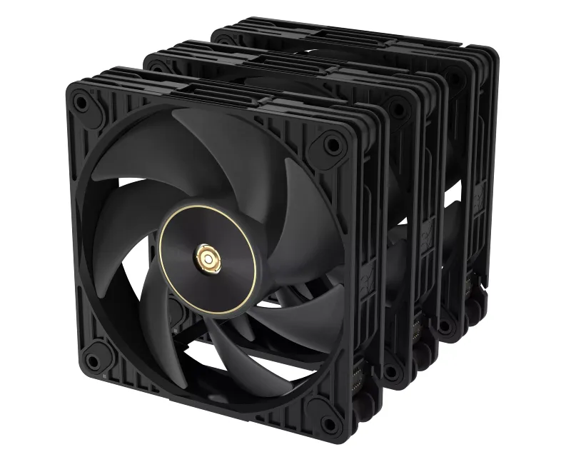 PROART PF120 FAN PWM BLACK 3IN1 ventilator 