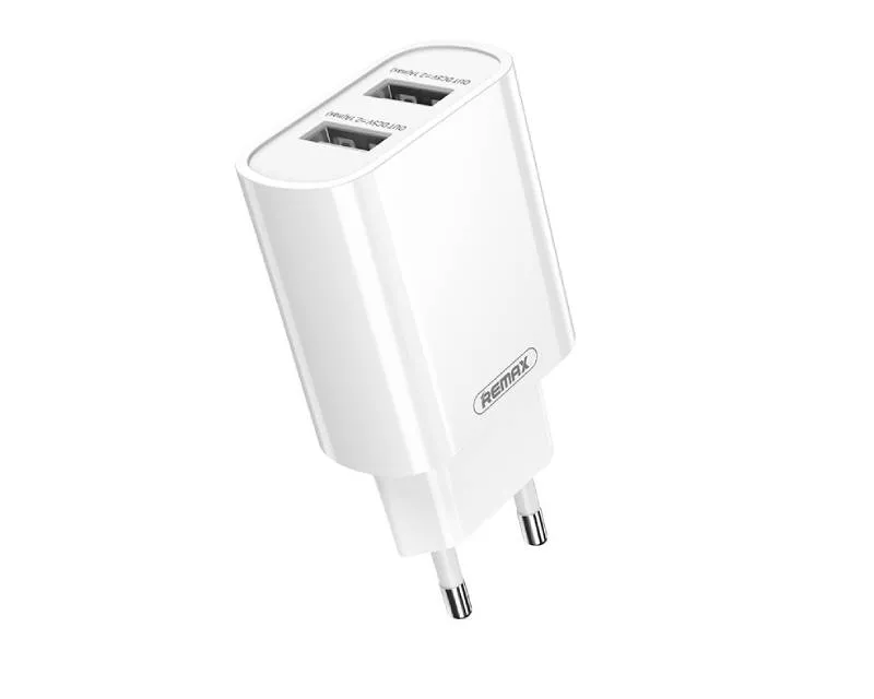 REMAX Strujni punjač 2xUSB RP-U35, beli