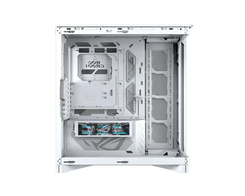 ROG CRONOX GR801 CURVE TG ARGB WHITE Gaming kućište belo 