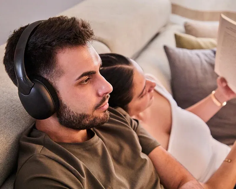 SoundReel TV Bluetooth crne slušalice (M50033) 