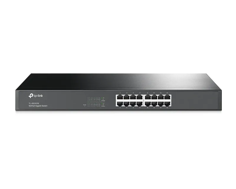 TP-LINK TL-SG1016 16-PORT GIG.RACKMOUNT SWITCH