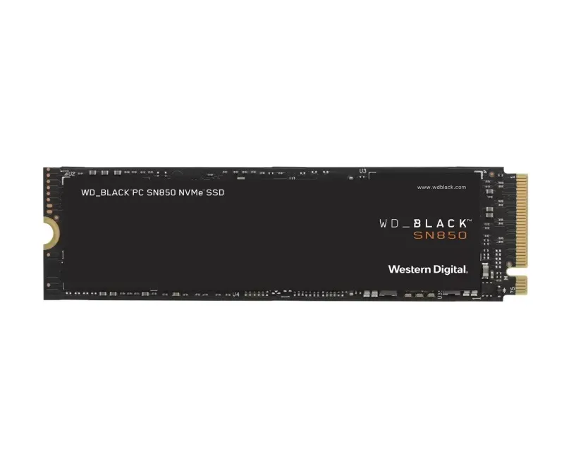 WD 2TB M.2 NVMe SSD Gen4 WDS200T1X0E SN850 Black