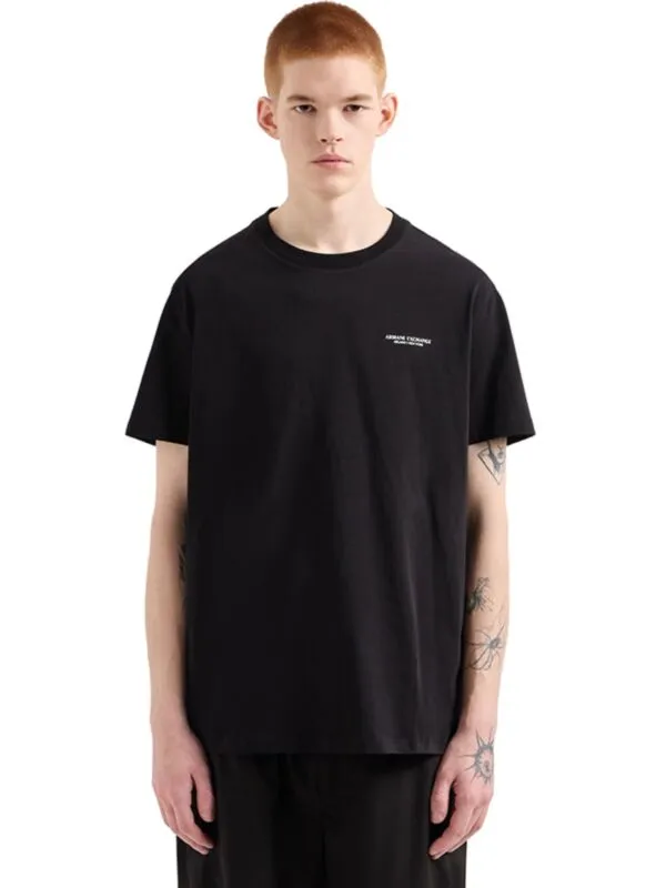 Armani Exchange - Crna muška majica