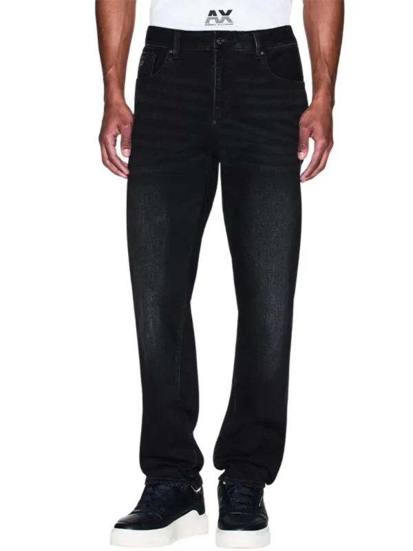 Armani Exchange - Crne muške farmerke
