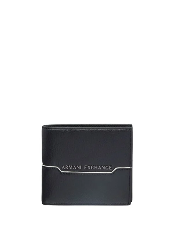 Armani Exchange - Crni muški novčanik