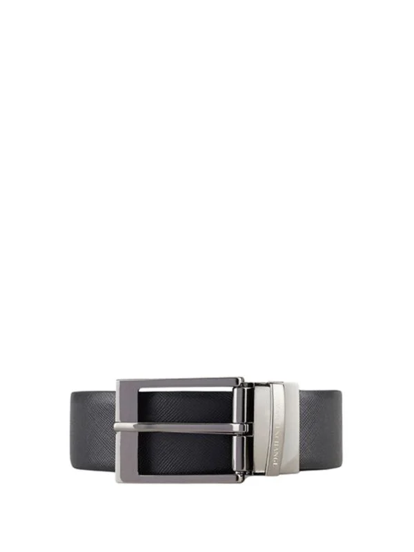 Armani Exchange - Kožni kaiš za muškarce