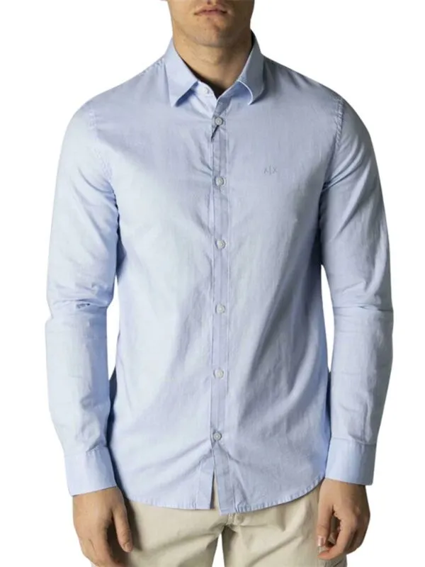 Armani Exchange - Plava muška košulja