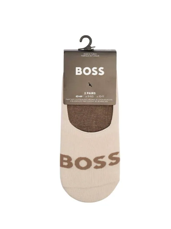 BOSS - Bež muške nazuvice za mokasine
