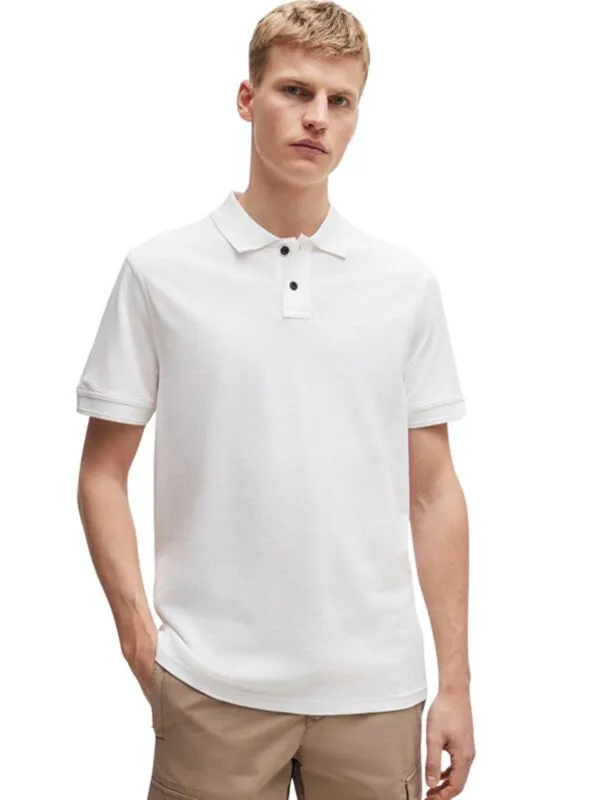 BOSS - Bela muška polo majica