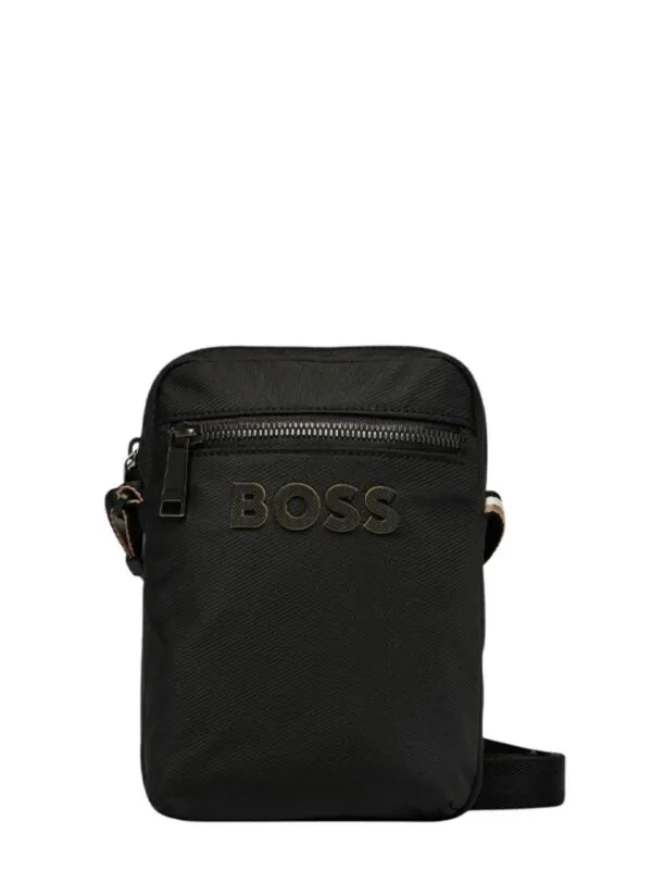 BOSS - Crna muška torbica
