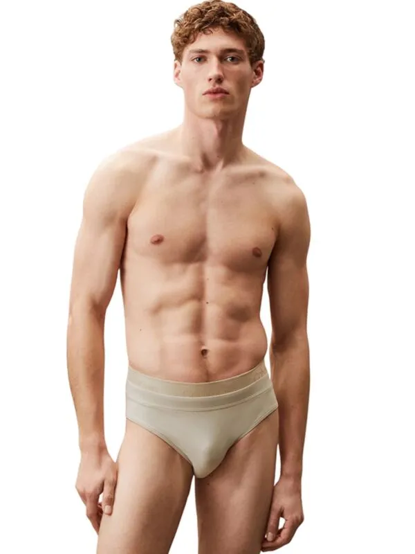 Calvin Klein - Bež muške kupaće gaće