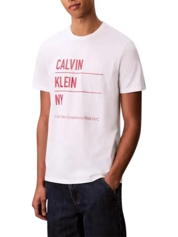 Calvin Klein - Bela muška majica