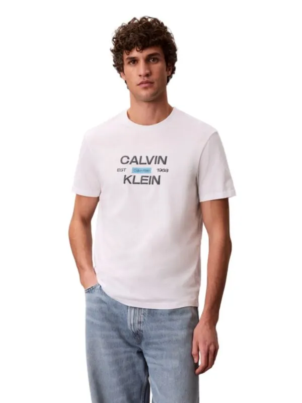 Calvin Klein - Bela muška majica