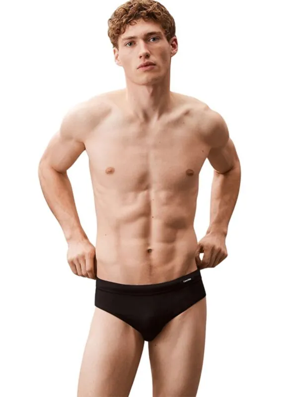 Calvin Klein - Crne muške kupaće gaće