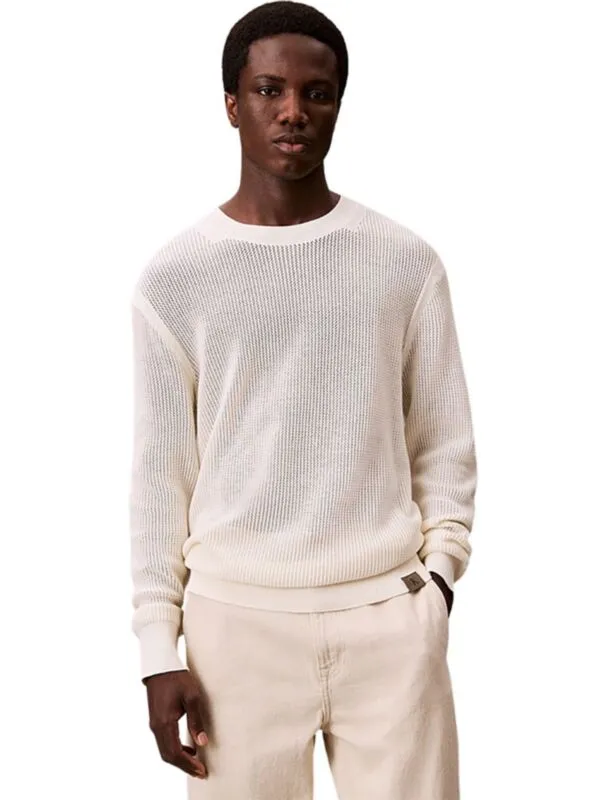 Calvin Klein - Pamučni muški džemper