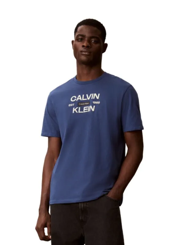 Calvin Klein - Plava muška majica