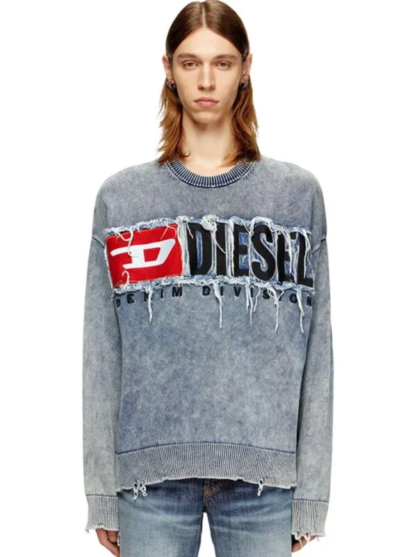 Diesel - Plavi muški džemper