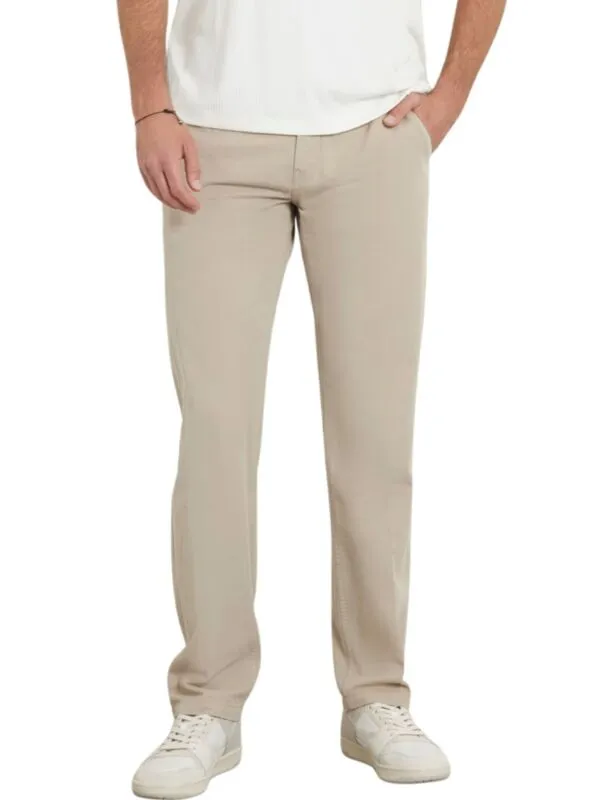 Guess - Bež muške chino pantalone