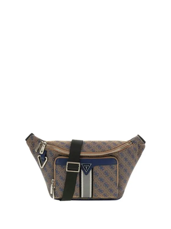 Guess - Braon-plava muška torbica