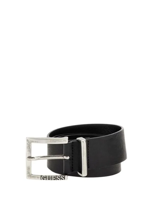 Guess - Crni kaiš za muškarce