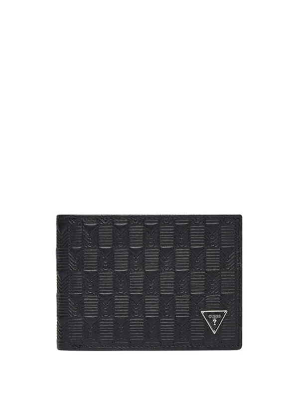 Guess - Crni kožni muški novčanik