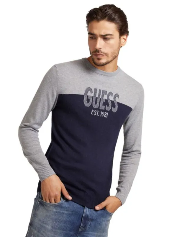 Guess - Muški logo džemper