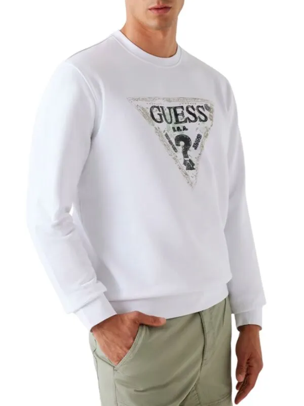 Guess - Pamučna dukserica za muškarce