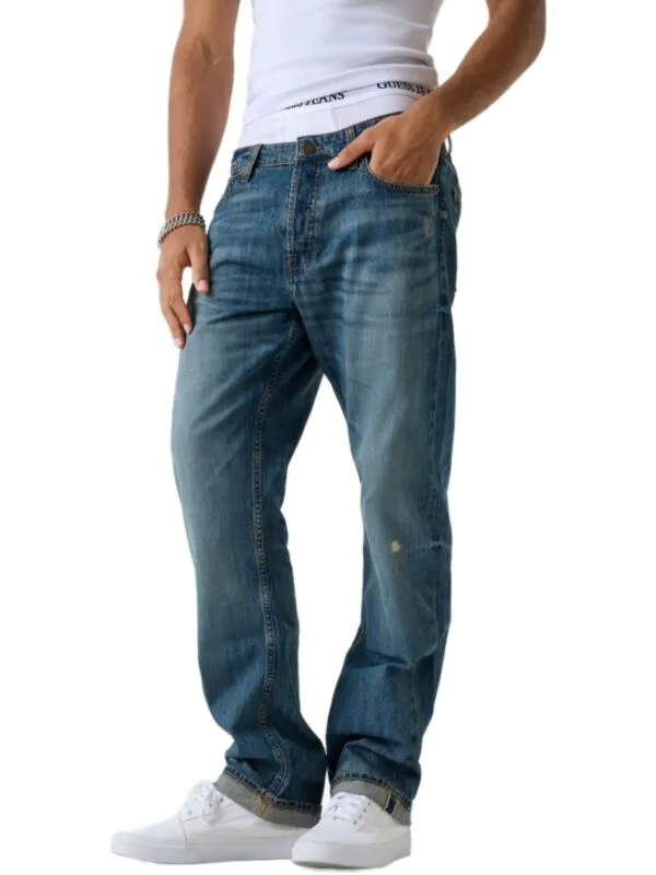 Guess - Pamučne muške farmerke