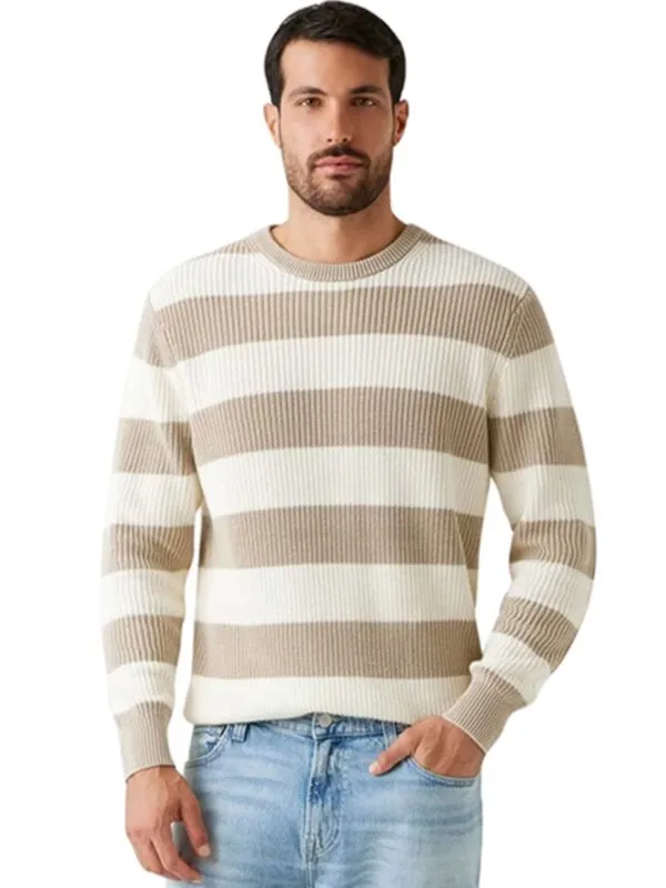 Guess - Prugasti muški džemper
