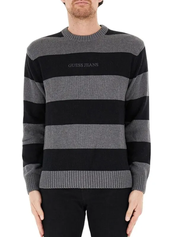Guess - Prugasti muški džemper