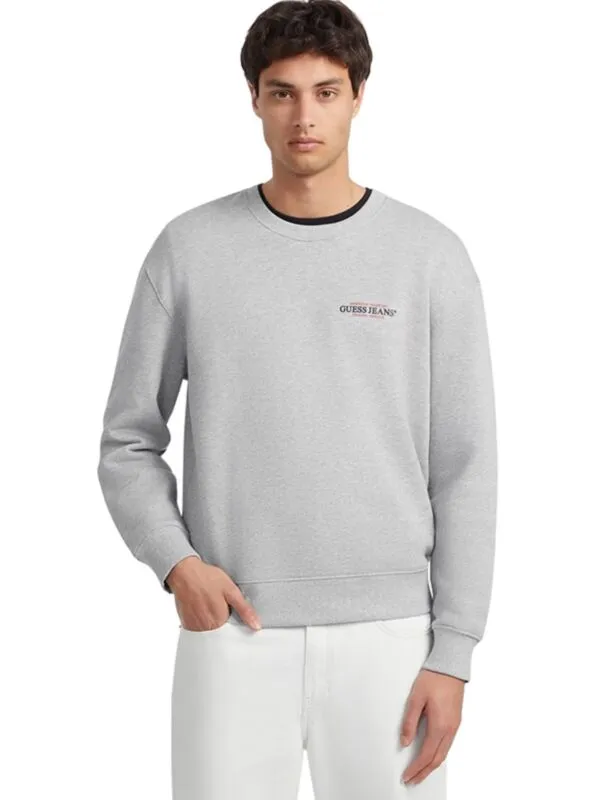 Guess - Sivi muški duks