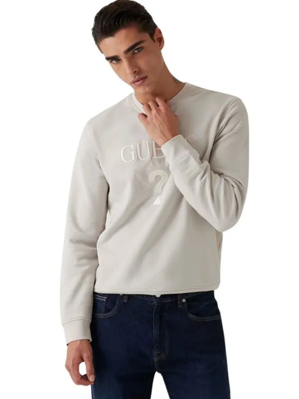 Guess - Sivi muški duks