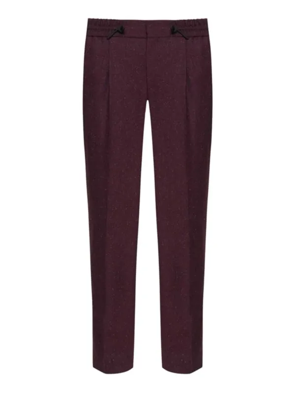 HUGO - Bordo muške pantalone