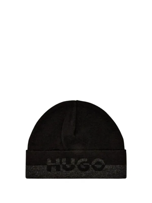 HUGO - Crna muška kapa