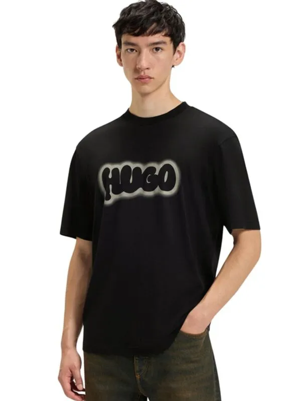 HUGO - Crna muška majica