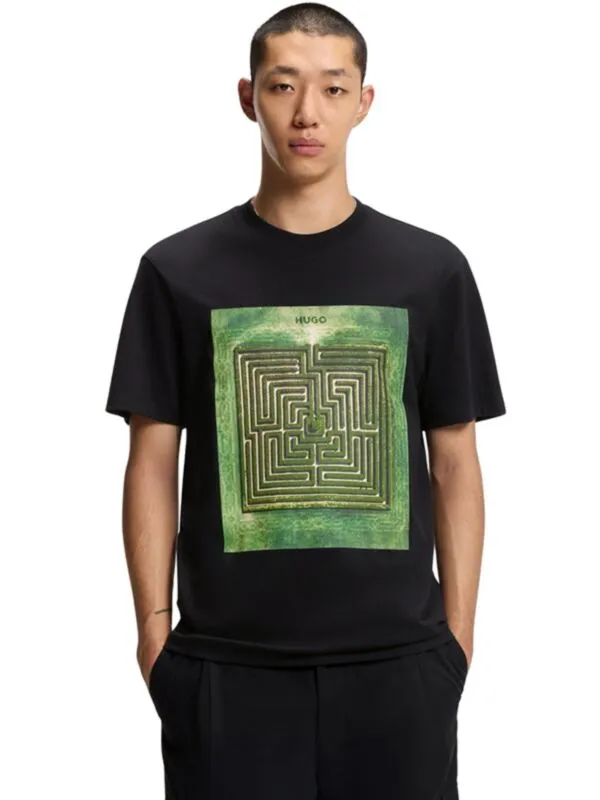 HUGO - Crna muška majica