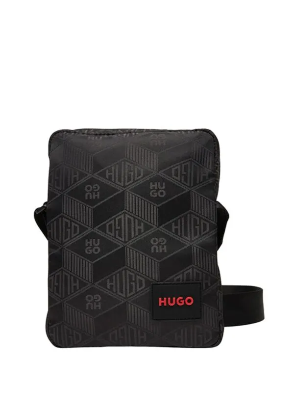 HUGO - Crna torba za muškarce