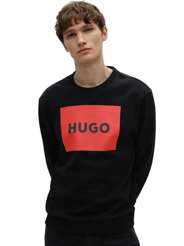 HUGO - Crni muški duks