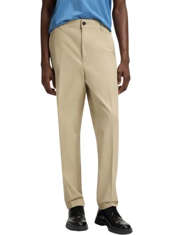 HUGO - Krem muške pantalone
